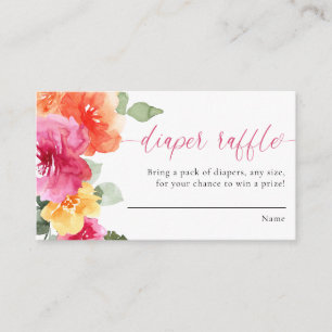 Gewinnlose Gewinnkarten Mädchen Dusche pinkfarbene Begleitkarte