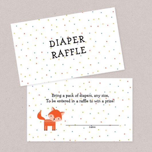 Gewinnlose Lose für Holztierfüßler Begleitkarte