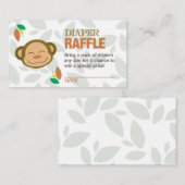 Gewinnschein für Brown Monkey Begleitkarte (Vorne/Hinten)