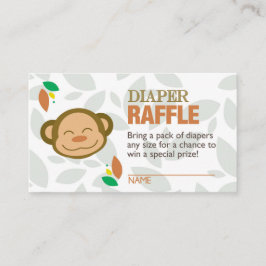 Gewinnschein für Brown Monkey Begleitkarte