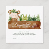 Gewinnschein für eine Safari Begleitkarte (Vorderseite)