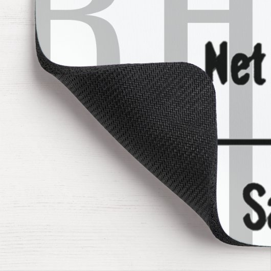 "Gewinnspanne" Mousepad (Ecke)