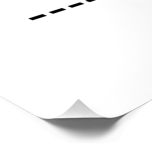 "Gewinnspanne" Poster (Ecke)