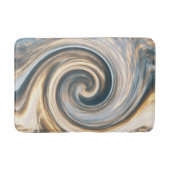 Gewirbelte Wolken...... Badematte (Vorderseite)