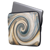 Gewirbelte Wolken...... Laptopschutzhülle (Vorderseite Links)
