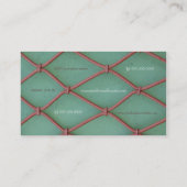 Gewirkte Drähte - Visitenkarte (Rückseite)