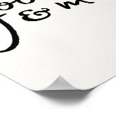 Gewiss Güte und Gnade Poster (Ecke)