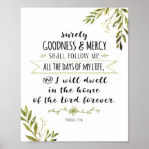 Gewiss, Güte und Gnade werden mir folgen