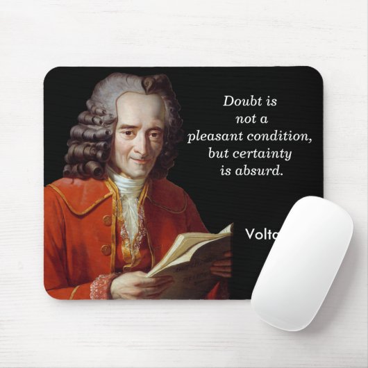 Gewiss ist absurd - Mousepad (Mit Mouse)