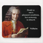 Gewiss ist absurd - Mousepad (Vorne)