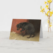 Gewissen macht uns alle zum Feigling Karte (Gelbe Blume)