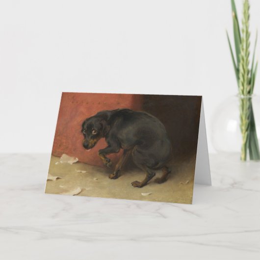 Gewissen macht uns alle zum Feigling Karte (Vorderseite)