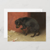 Gewissen macht uns alle zum Feigling Postkarte (Vorne/Hinten)