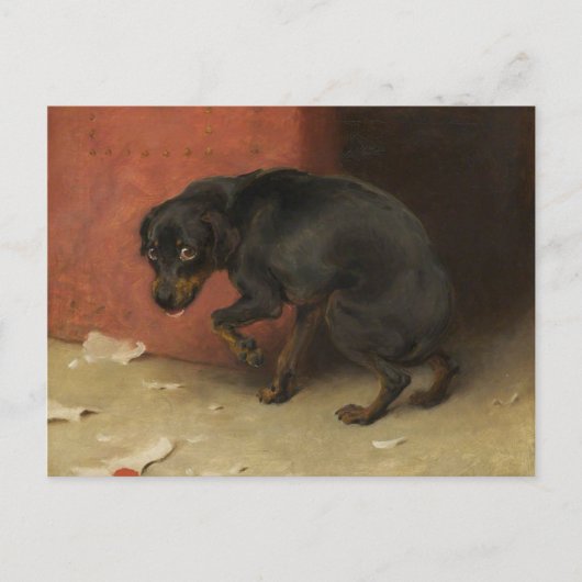 Gewissen macht uns alle zum Feigling Postkarte (Vorderseite)