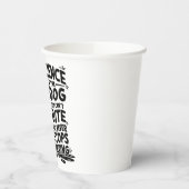 Gewissen Pappbecher (Links)