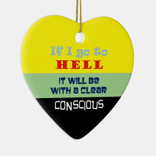 Gewissenhölle - Zierdekoration (2 Seiten) Keramikornament (Rechts)