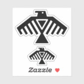 Gewitter Aufkleber (Blatt)