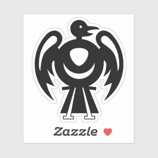 Gewitter Aufkleber (Blatt)