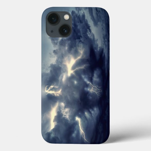 Gewitter-Blitz Case-Mate iPhone Hülle (Rückseite)