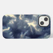 Gewitter-Blitz iPhone Hülle (Rückseite (Horizontal))