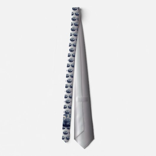 Gewitter-Blitz Krawatte (Rückseite)