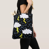 Gewitter Blitzschläge Tasche (Von Nahem)