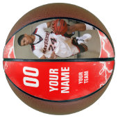 Gewitter Custom Basketball (Vorderseite)