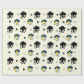 "Gewitter Elegance: ☁️ und ⚡ Wrapping Papier. Geschenkpapier (Flach)