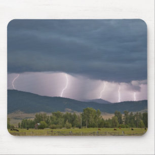 Gewitter erzeugte Blitze im Jocko Mousepad