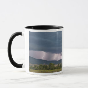 Gewitter erzeugte Blitze im Jocko Tasse