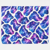 Gewitter-Galaxie-Muster Fleecedecke (Vorderseite (Horizontal))
