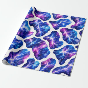 Gewitter-Galaxie-Muster Geschenkpapier