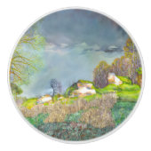 Gewitter im Frühjahr Keramikknauf (Vorderseite)