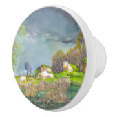 Gewitter im Frühjahr Keramikknauf (Rechts)