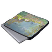 Gewitter im Frühjahr Laptopschutzhülle (Vorne Knopf)