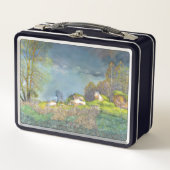 Gewitter im Frühjahr Metall Brotdose (Vorderseite)