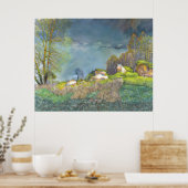 Gewitter im Frühjahr Poster (Küche)