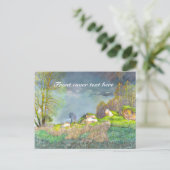 Gewitter im Frühjahr Postkarte (Stehend Vorderseite)