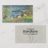 Gewitter im Frühjahr Visitenkarte (Vorne/Hinten)