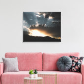 Gewitter Leinwanddruck (Insitu (Wohnzimmer))