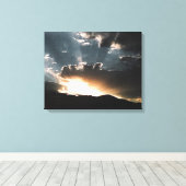 Gewitter Leinwanddruck (Insitu (Holzboden))