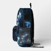 Gewitter-Lichtmuster Bedruckter Rucksack (Rechts)