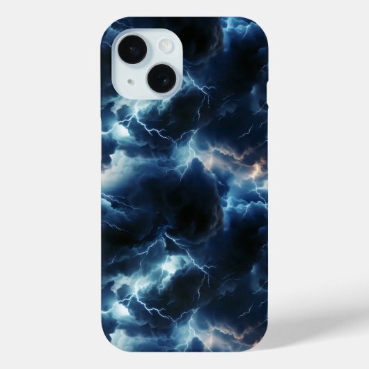 Gewitter-Lichtmuster Case-Mate iPhone Hülle (Rückseite)