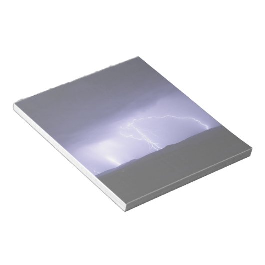 Gewitter - Notizblock (angewinkelt)