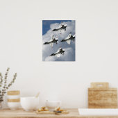Gewitter Poster (Küche)