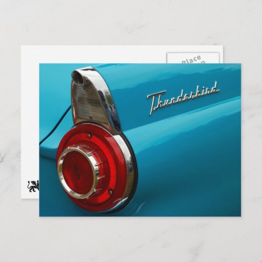 Gewitter Postkarte (Vorne/Hinten)