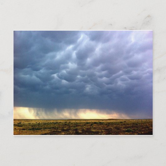 Gewitter Postkarte (Vorderseite)