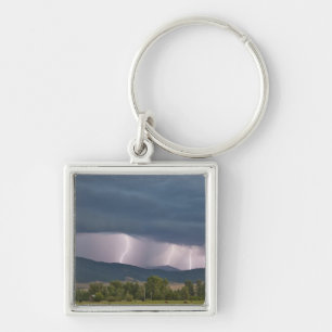 Gewitter produzierte Blitz im Jocko Schlüsselanhänger