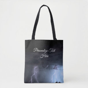 Gewitter Regenblitz Tote Tag Tasche