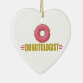 Gewitter Sprinkle Donut Lover Keramik Ornament (Rechts)